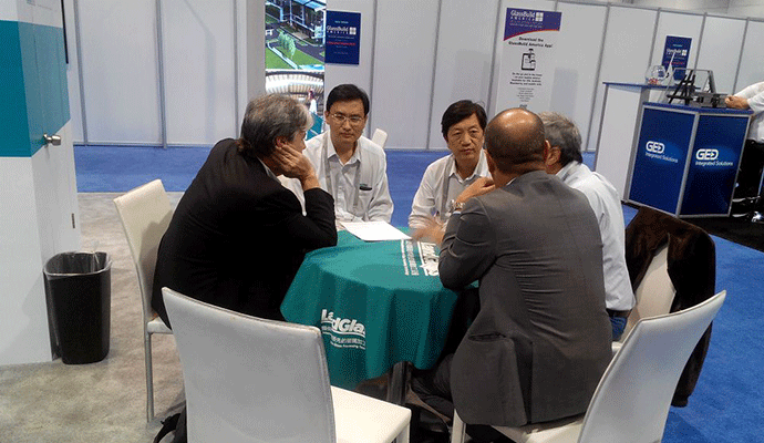 蘭迪機(jī)器，GLASSBUILD AMERICA 2014